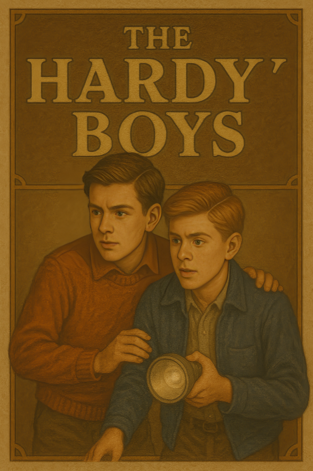 हार्डी ब्रदर्स (Hardy Boys)
फ्रैंक और जो—किशोर उम्र के जासूस—बच्चों की पसंदीदा रोमांचक रहस्यकथा श्रृंखला के केंद्र पात्र।