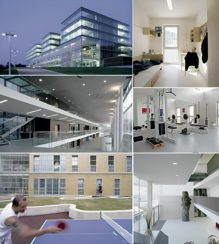 जस्टिज़ेंट्रम लिओबन (Justizzentrum Leoben)
यह जेल किसी 5-स्टार होटल से कम नहीं। ऑस्ट्रिया की यह लग्ज़री जेल दुनिया को हैरान कर देती है। कहा जाता है कि ऐसी जेल में रहना किसी को भी बुरा नहीं लगे।