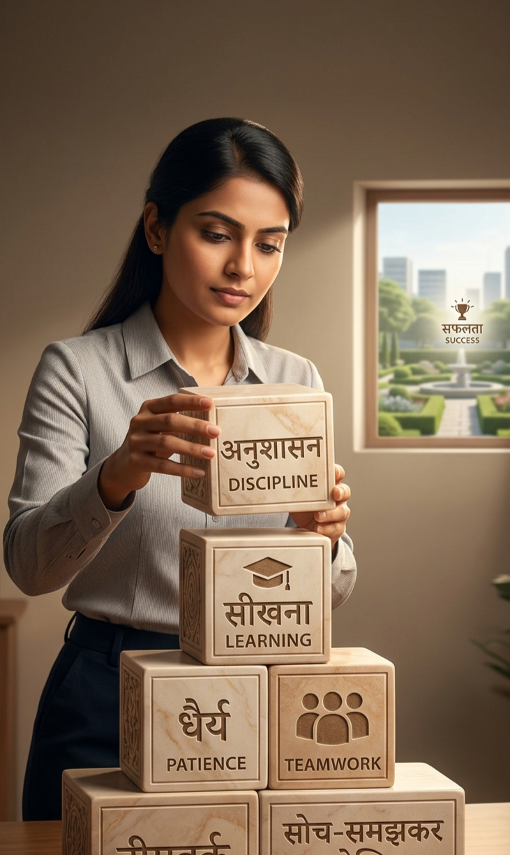 सफलता के लिए सीखने के साथ अनुशासन भी जरूरी
सिर्फ प्रतिभा या भाग्य सफलता की गारंटी नहीं है। निरंतर सीखना, अनुशासन, धैर्य, टीमवर्क और सोच-समझकर जोखिम लेने की क्षमता सफलता की राह को मजबूत बनाती है।