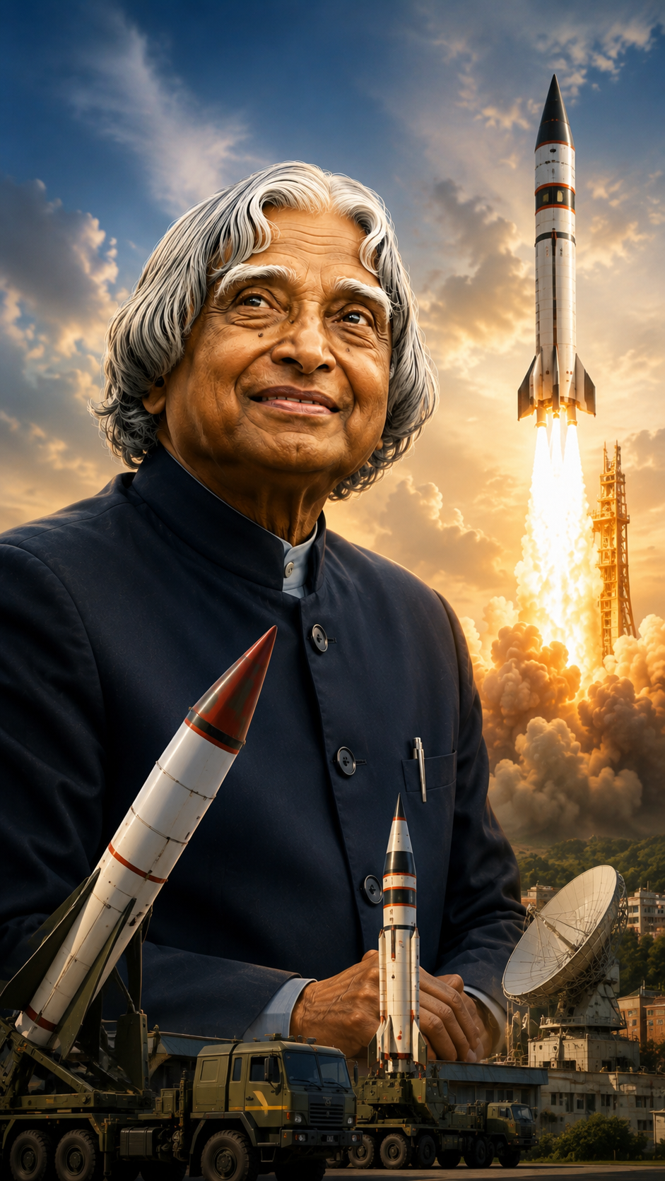 बने भारत के 'मिसाइल मैन'
डॉ. कलाम ने भारत के अंतरिक्ष और रक्षा कार्यक्रम को नई दिशा देने में अहम भूमिका निभाई। अग्नि और पृथ्वी जैसी मिसाइल परियोजनाओं से जुड़े योगदान के कारण उन्हें 'मिसाइल मैन ऑफ इंडिया' कहा गया।