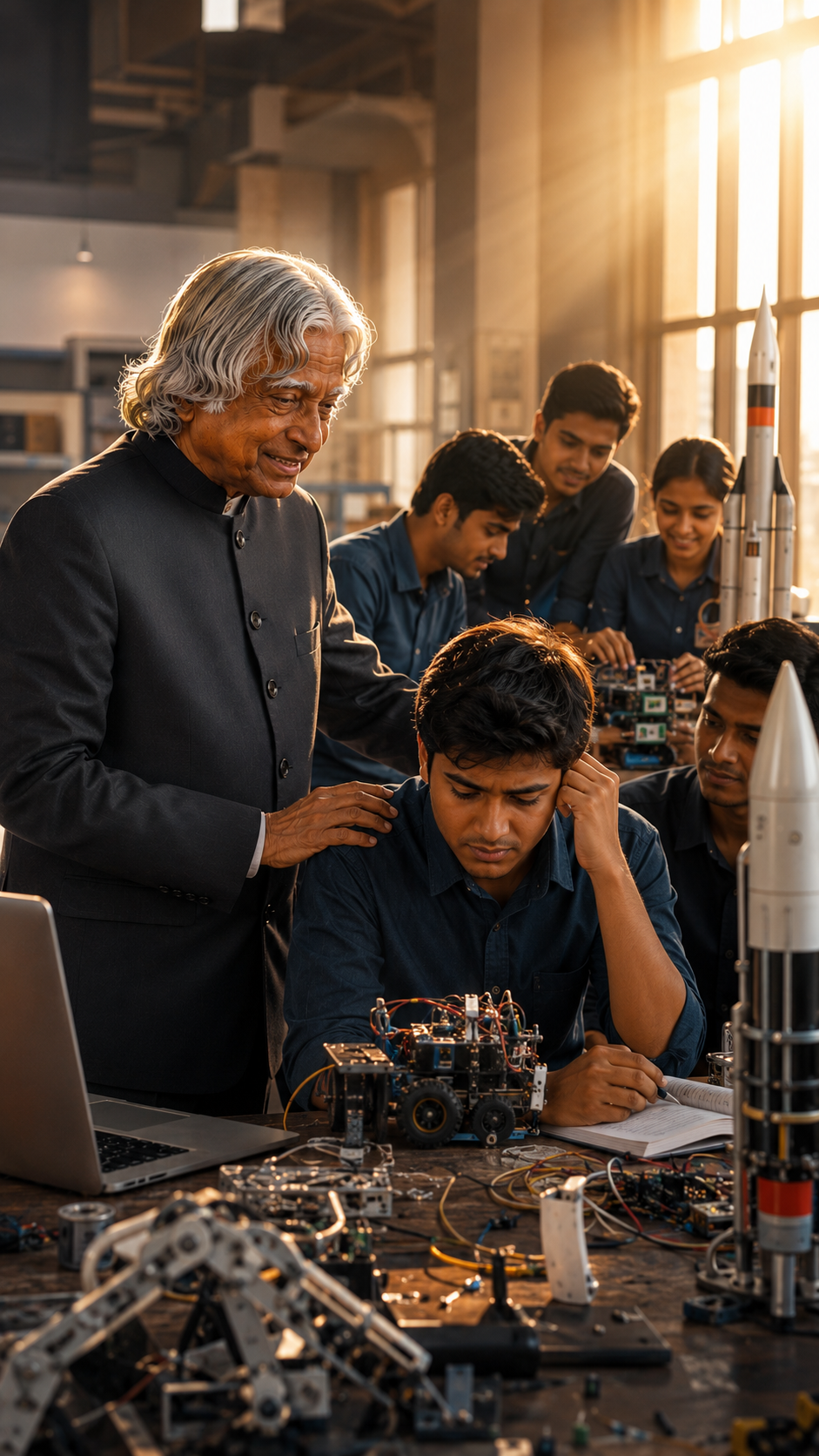 असफलता को मानते थे सीखने का अवसर
उनका संदेश था कि असफलता से कभी हार नहीं माननी चाहिए, क्योंकि हर असफल प्रयास हमें कुछ नया सिखाता है। उनके विचारों में प्रयास, सीखने और अगले अवसर की भावना साफ दिखाई देती है।