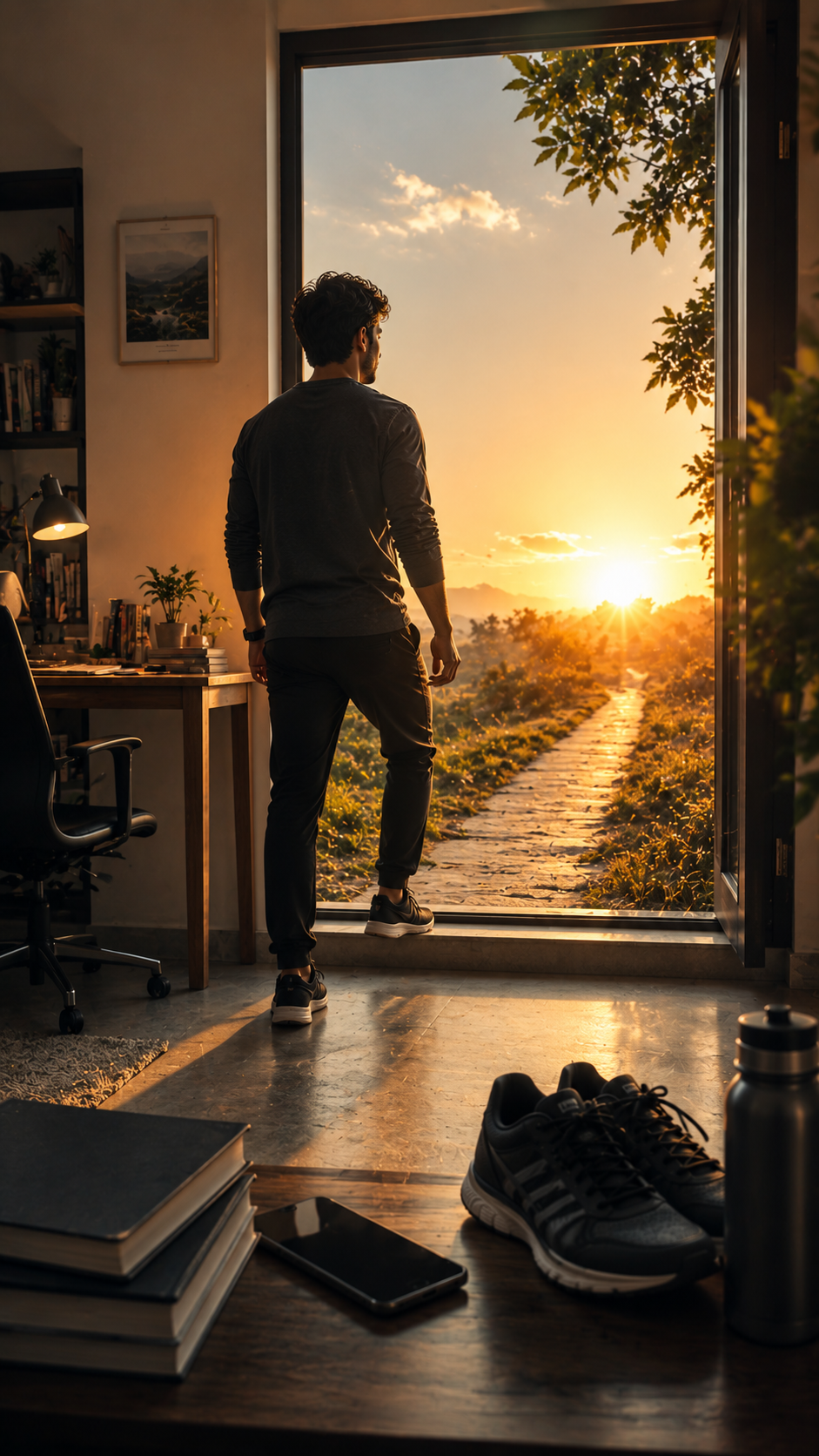 आज का Success Mantra—बस एक कदम आगे बढ़ाएं
जिंदगी बदलने के लिए हमेशा किसी बड़े मौके का इंतजार जरूरी नहीं है। आज 10 मिनट पढ़ना, एक्सरसाइज करना या लंबे समय से टाले जा रहे काम की शुरुआत करना ही आपके बेहतर कल की नींव बन सकता है।