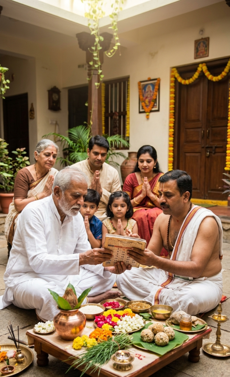 क्या हर दिन श्राद्ध करना जरूरी है?
पितृ पक्ष में सामान्यतः पूर्वज की मृत्यु तिथि के अनुसार श्राद्ध किया जाता है। अलग-अलग धार्मिक परंपराओं में विधि और नियम अलग हो सकते हैं, इसलिए परिवार की परंपरा के अनुसार कर्मकांड किया जाता है।