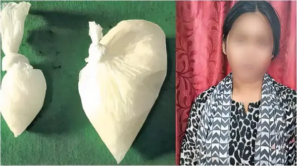 प्रेमी की जमानत के लिए युवती बनी ड्रग तस्कर, गिरफ्तार