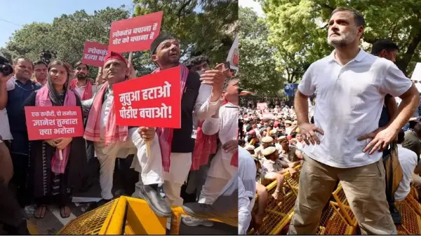 300 से ज्यादा सांसदों का चुनाव आयोग तक मार्च