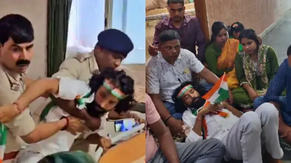 रांची अस्पताल में पुलिस पर धक्का-मुक्की का लगाया आरोप