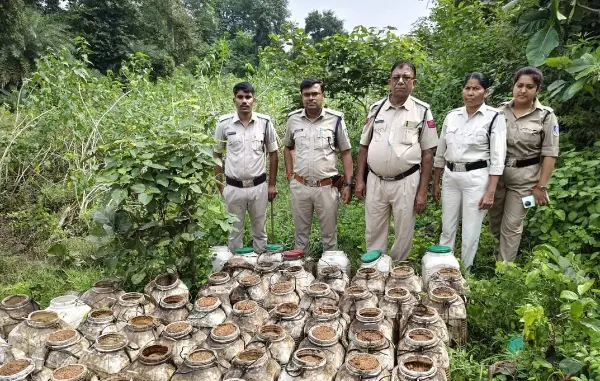उमरिया में अवैध शराब पर बड़ी कार्रवाई