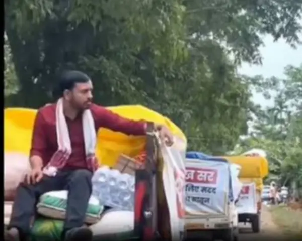 राहत अभियान में जुटे रणदीप, अलख और मंसूरी